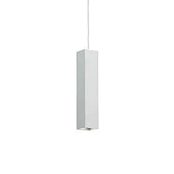 Sospensione Moderna Sky Metallo Bianco 1 Luce Gu10 7W 3000K Luce Calda